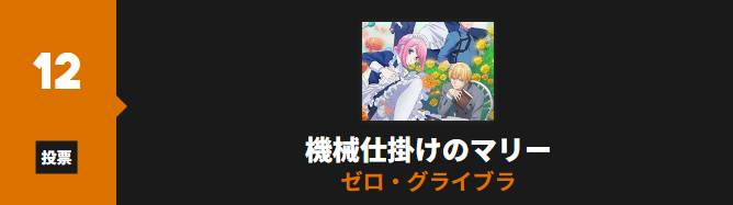 機械じかけのマリー_Anime Trending