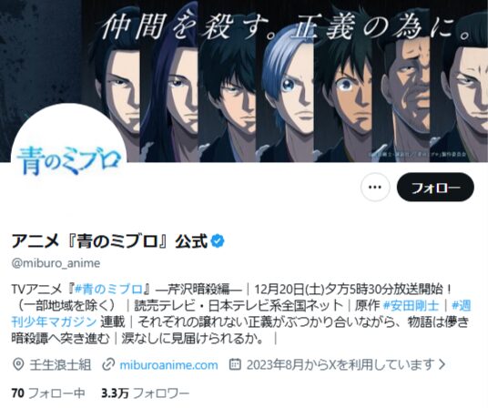 青のミブロ‗Ｘ