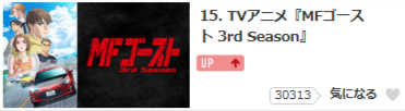 MFゴースト_dアニメストア