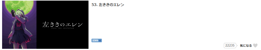 左ききのエレン_dアニメストア