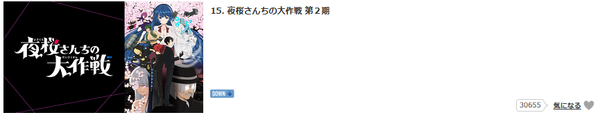 夜桜さんちの大作戦_dアニメストア