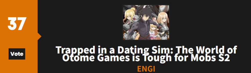 乙女ゲー世界はモブに厳しい世界です_Anime Trending